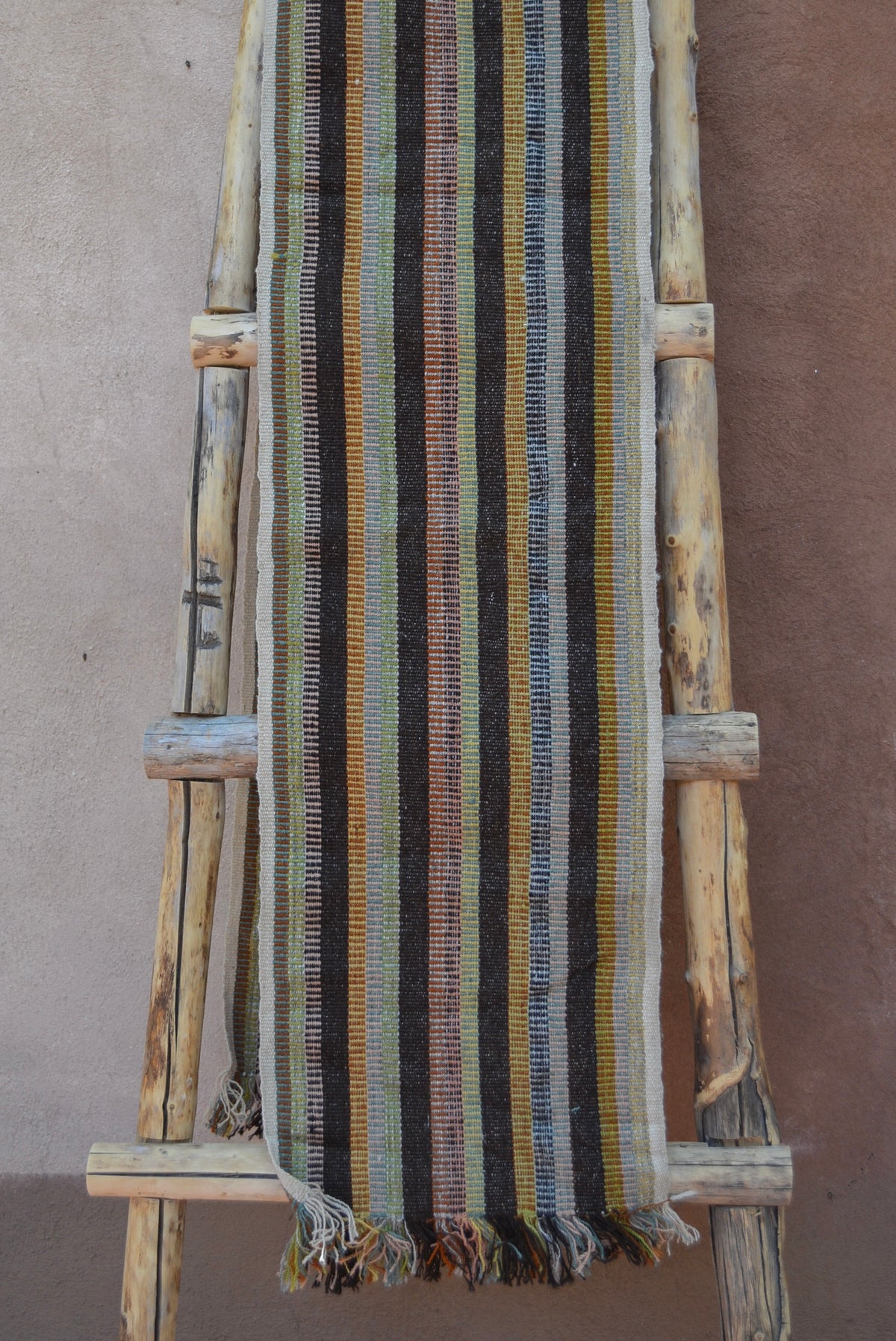 Table Runner Multicolor - Natural Dyed and 100% sheep wool