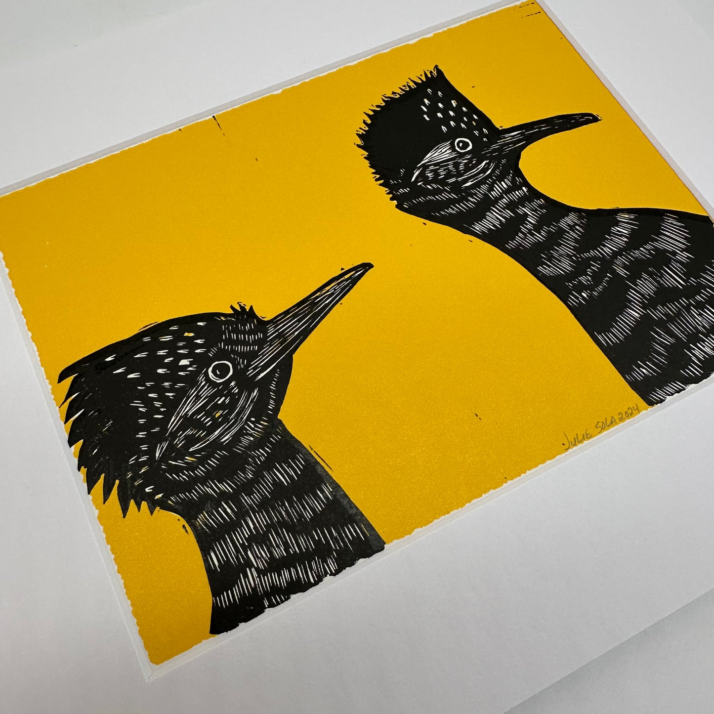 Double roadrunner ~ yellow ~ 8x10