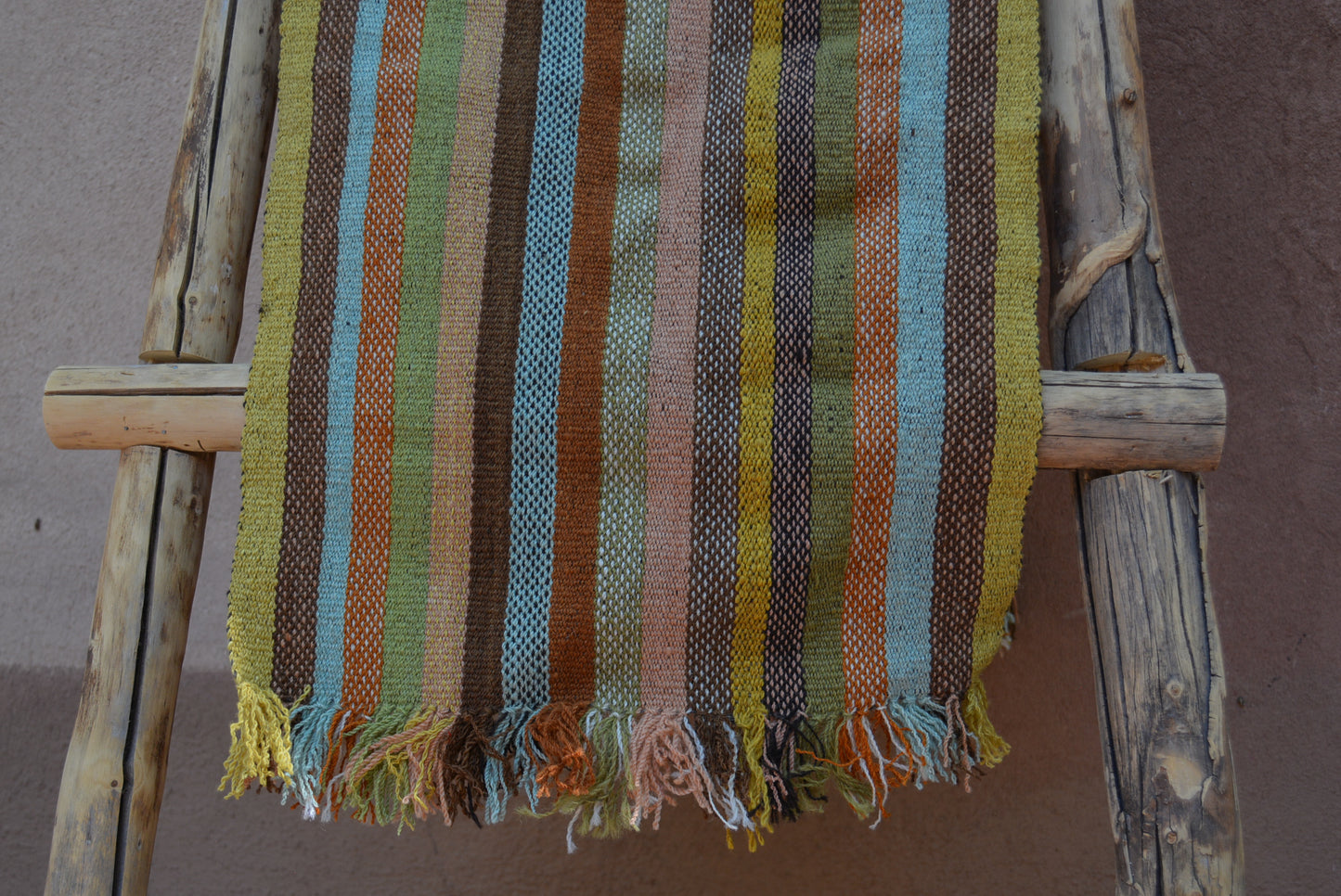 Table Runner Multicolor - Natural Dyed and 100% sheep wool