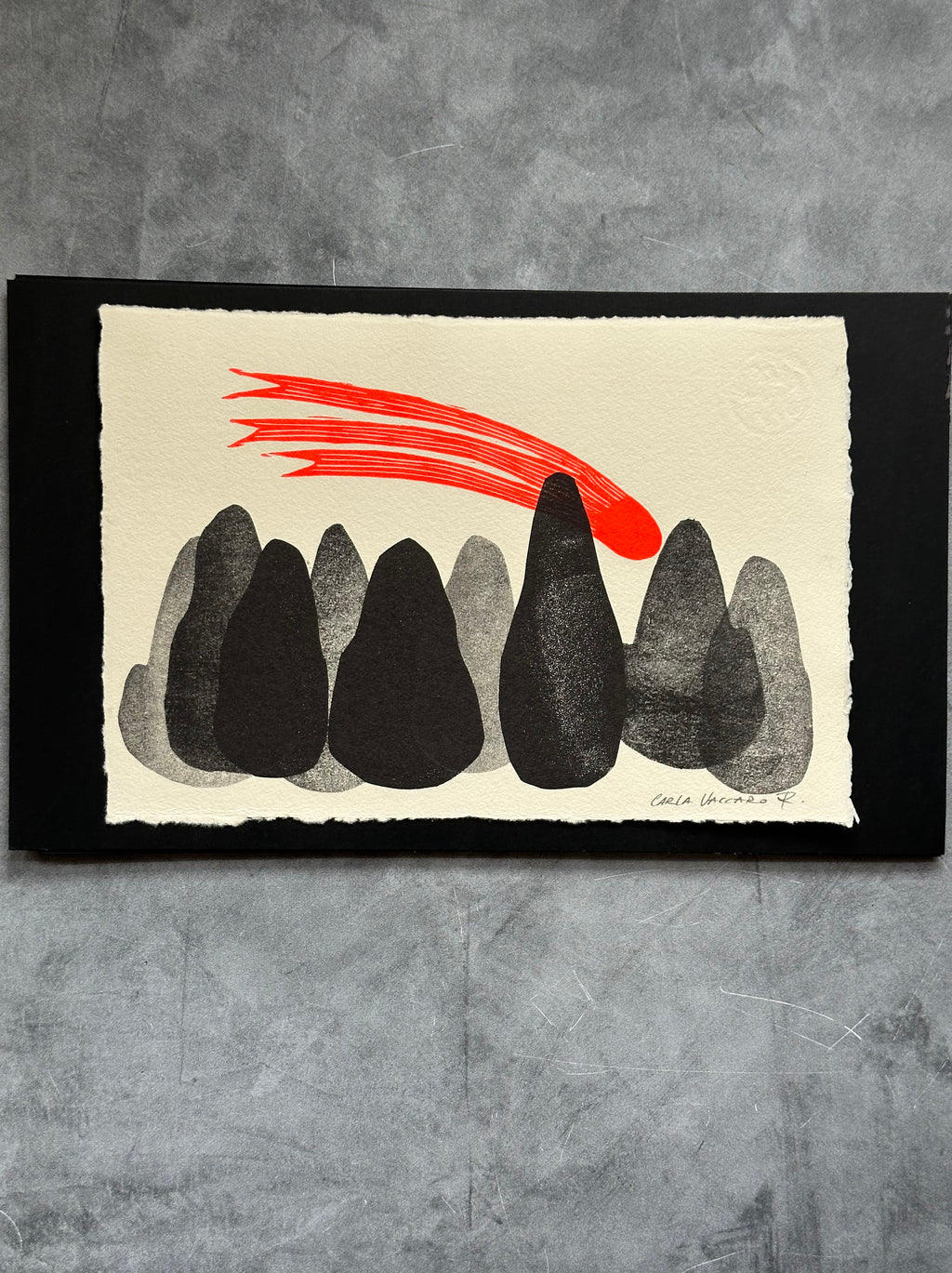 Serie Paraiso Andino - Lino Print 7” x 10.5”