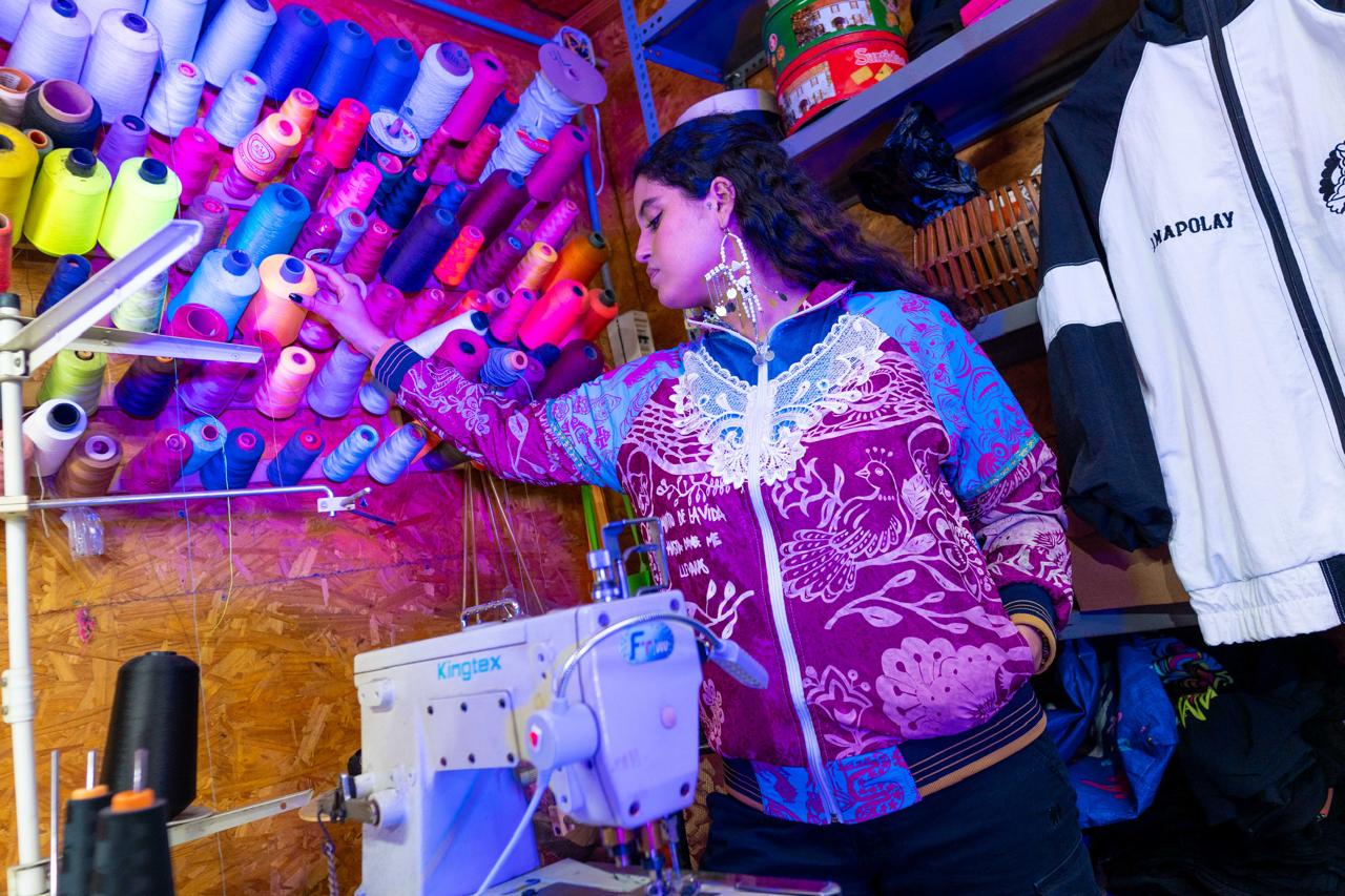 Windbreaker - one of a kind - Medium