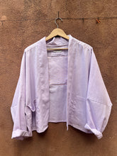 Load image into Gallery viewer, Oversized linen blazer - Lavander
