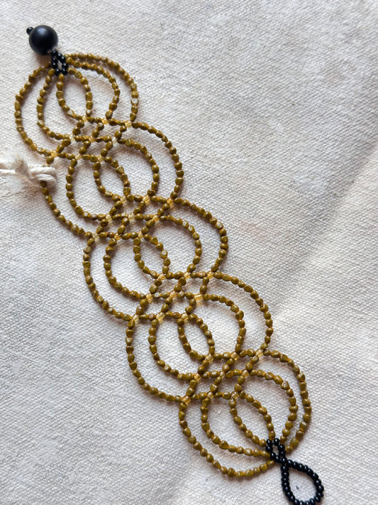 Bracelet Ikish - Mustard - Narrow version