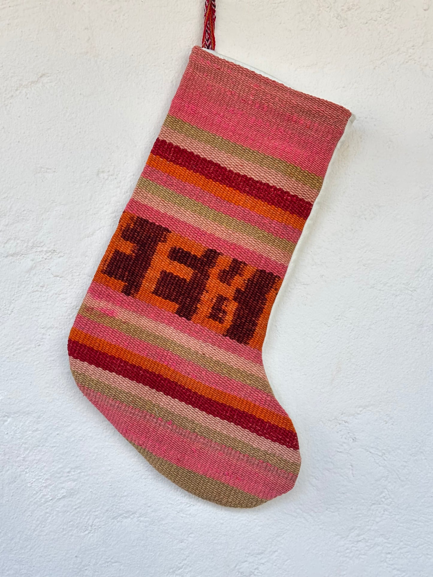 Stockings - solid color back - upcycled Andean Textiles