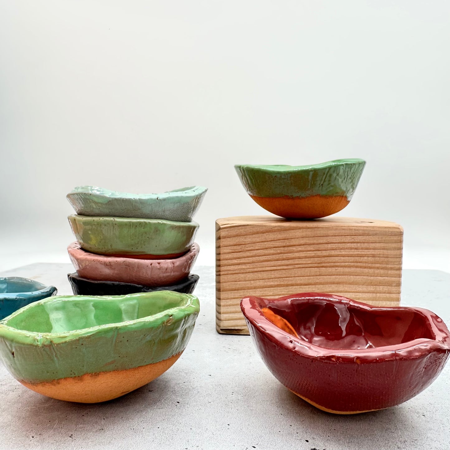 Mini Bowls - colorful design ~