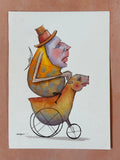 10x12 framed ~ Migrantes - Original illustrations