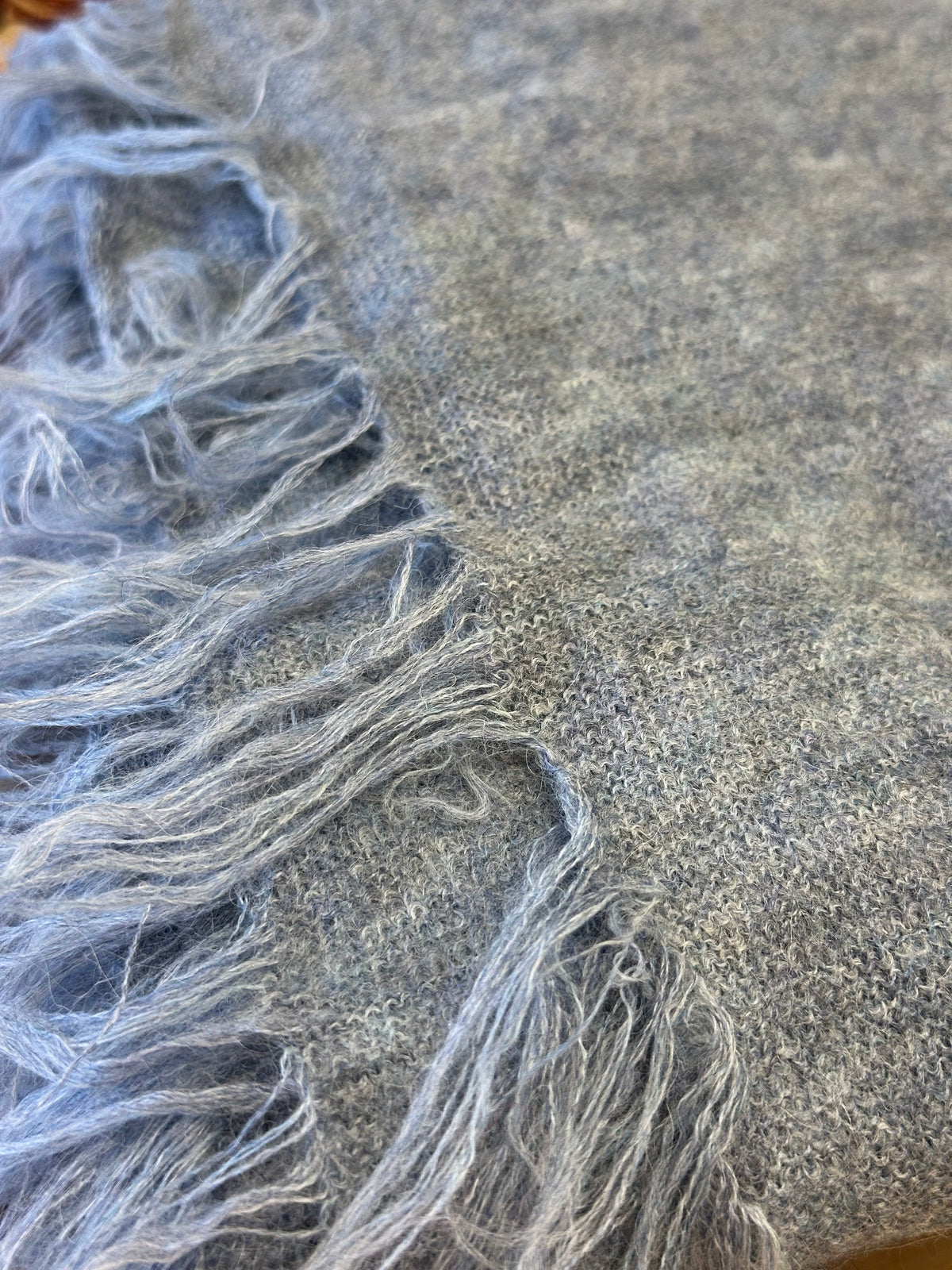 Scarf with Fringe - 100% baby alpaca