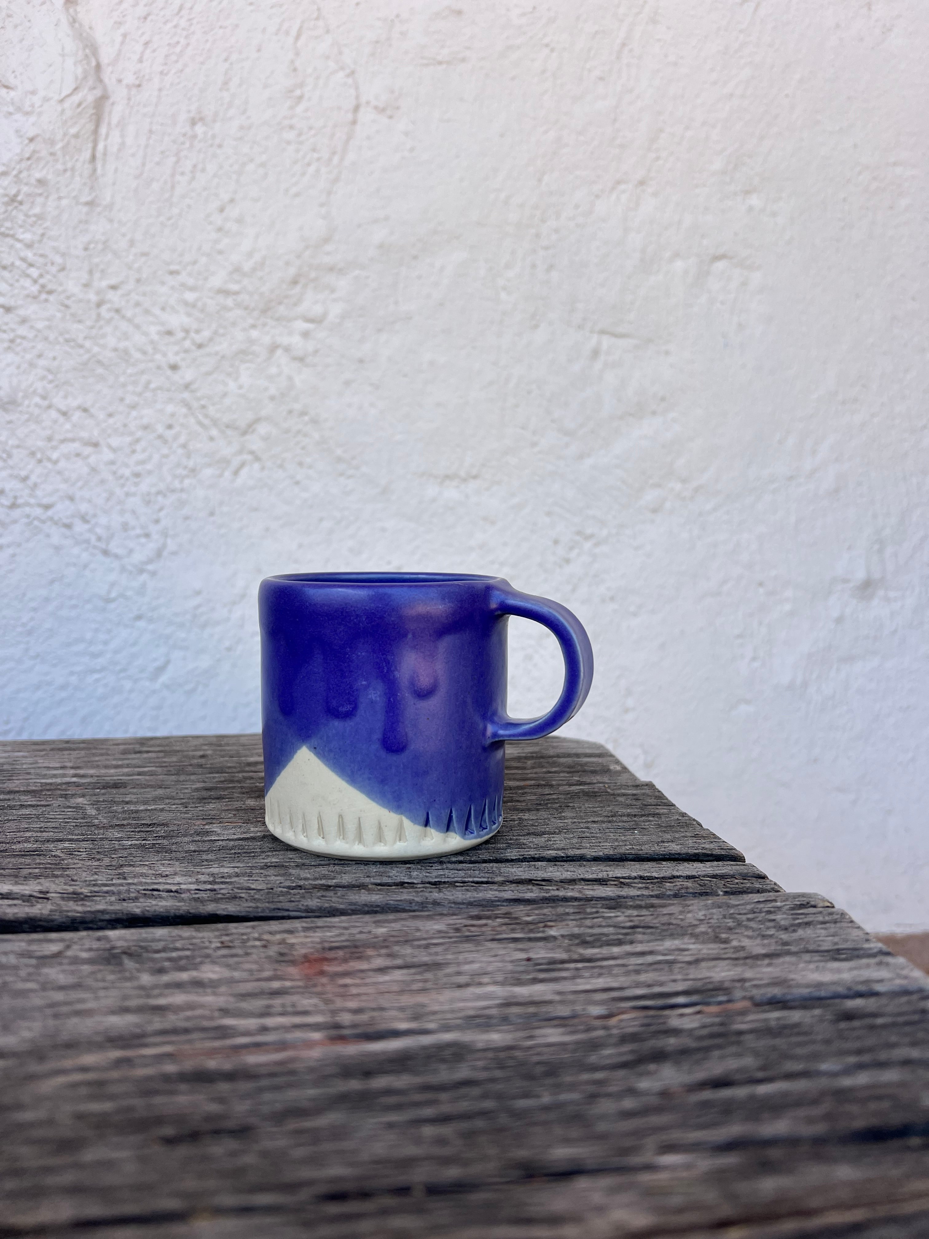 Blue & white Mug ~ Two versions