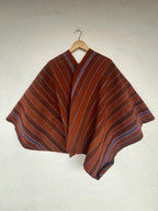 Handwoven Wool Poncho