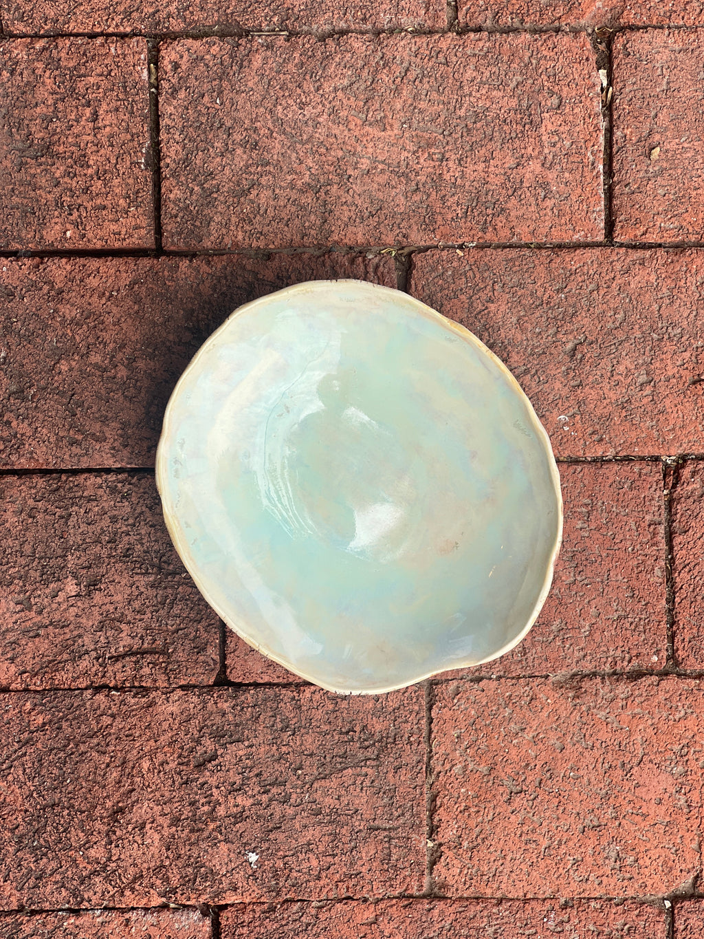 Geo dish - Seafoam- 3 sizes