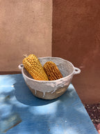 Off White Speckled - Ceramic Serving Bowl - Medium Size