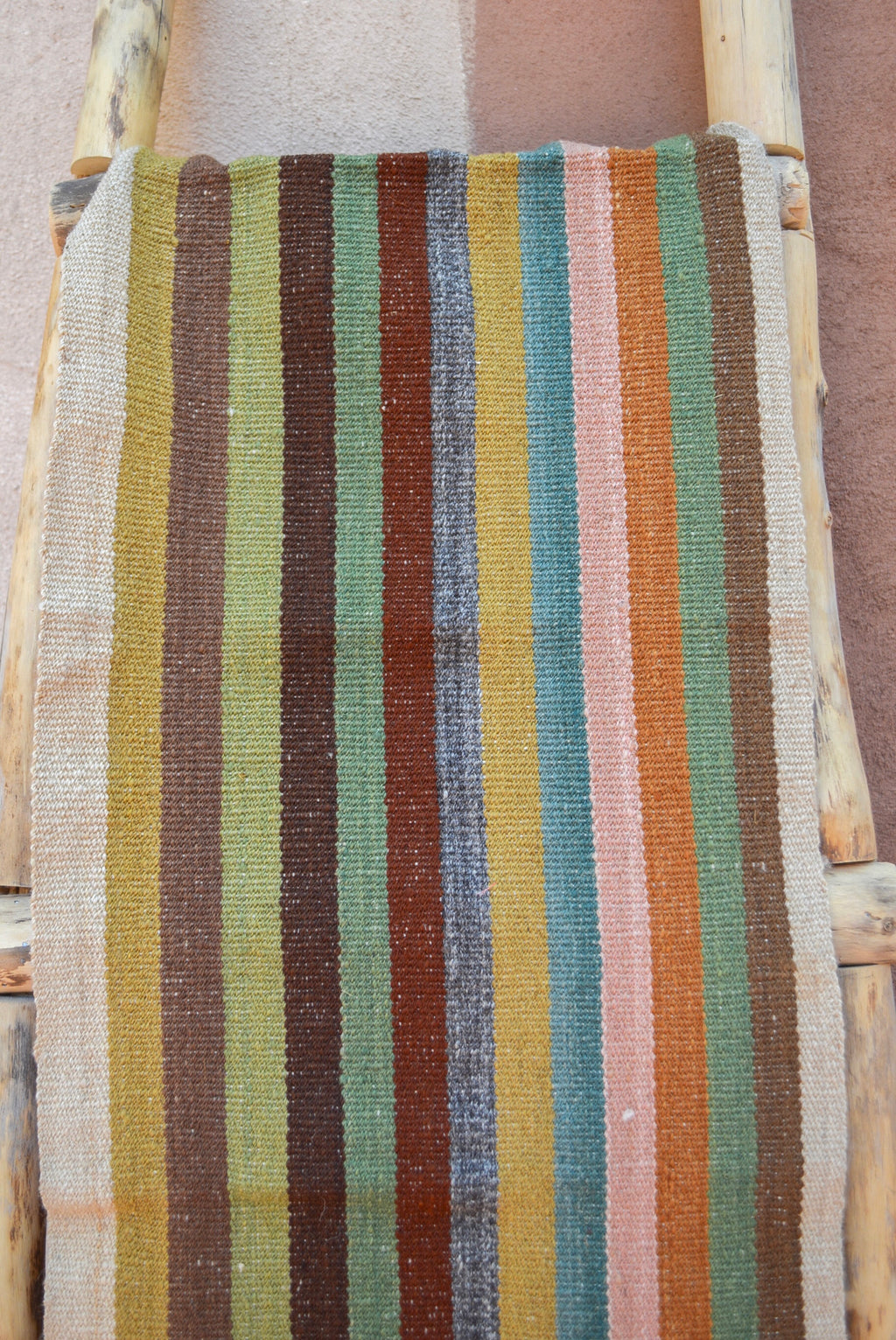 Table Runner Multicolor - Natural Dyed and 100% sheep wool