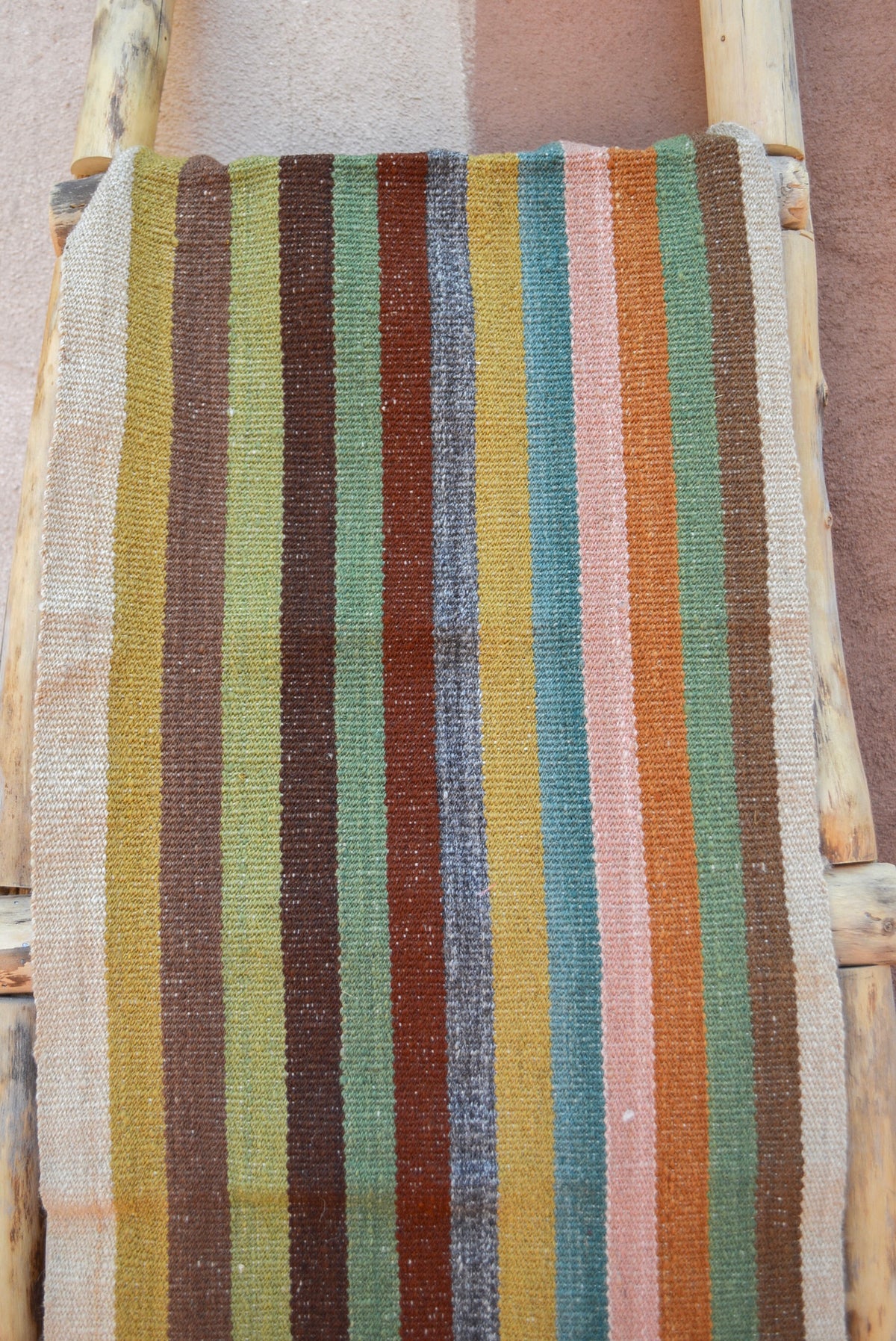 Table Runner Multicolor - Natural Dyed and 100% sheep wool