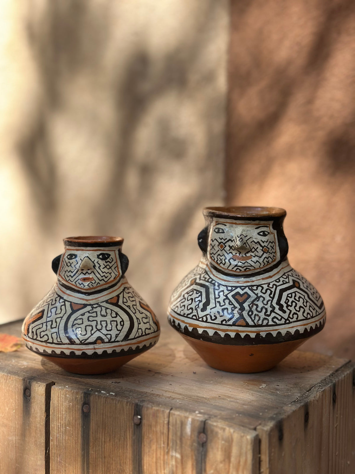 Shipibo Ceramic - Vessel with Face
