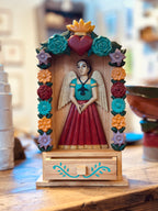 Retablo "Frida con Alas"