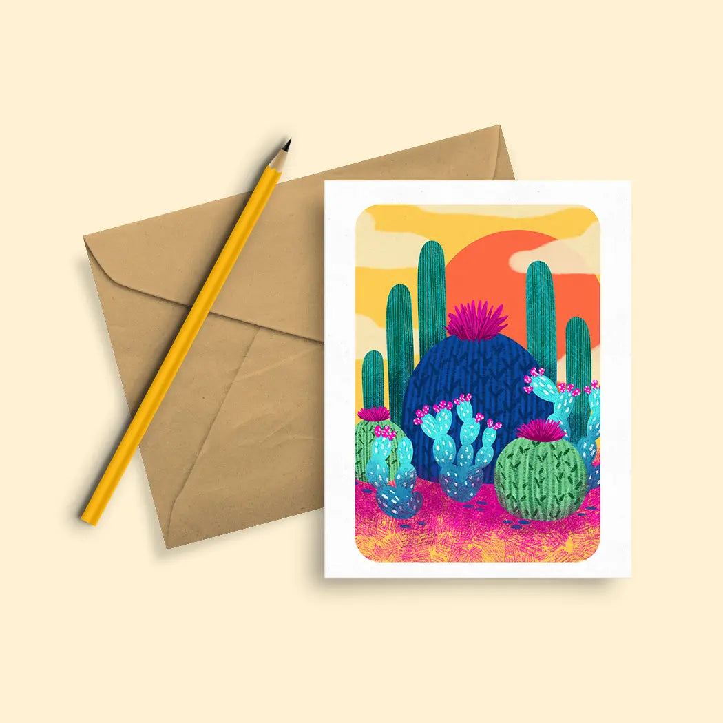 Squidly Designs ~ Colorful Desert Landscape
