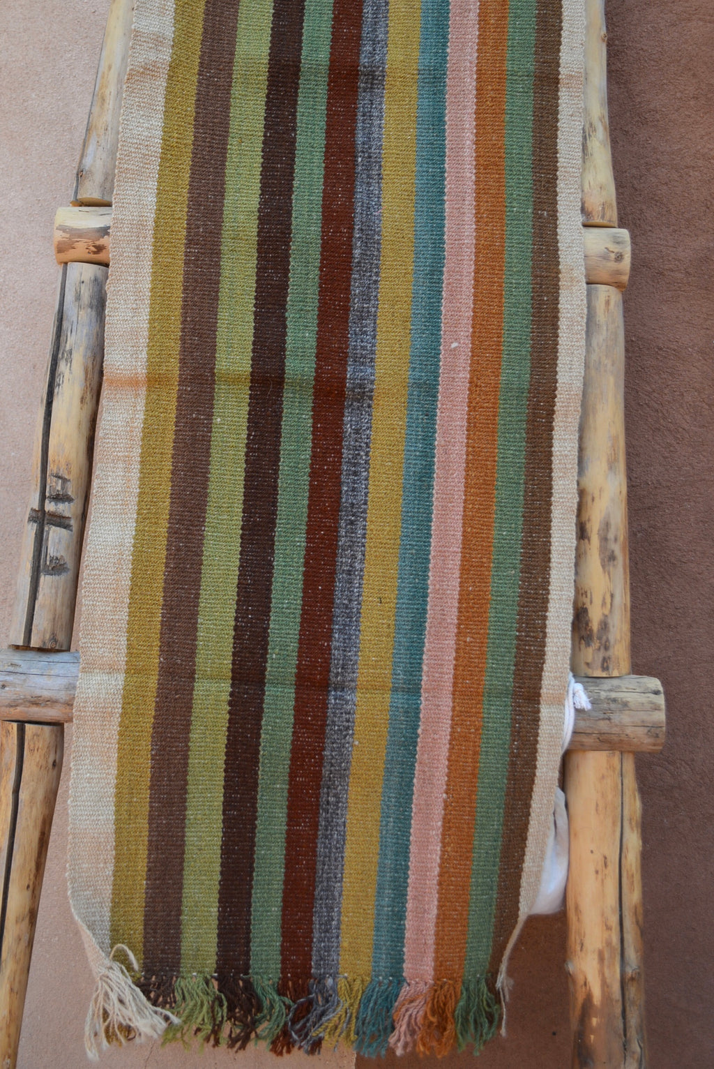 Table Runner Multicolor - Natural Dyed and 100% sheep wool