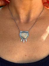 Load image into Gallery viewer, Striped Feldspar Sunset Necklace
