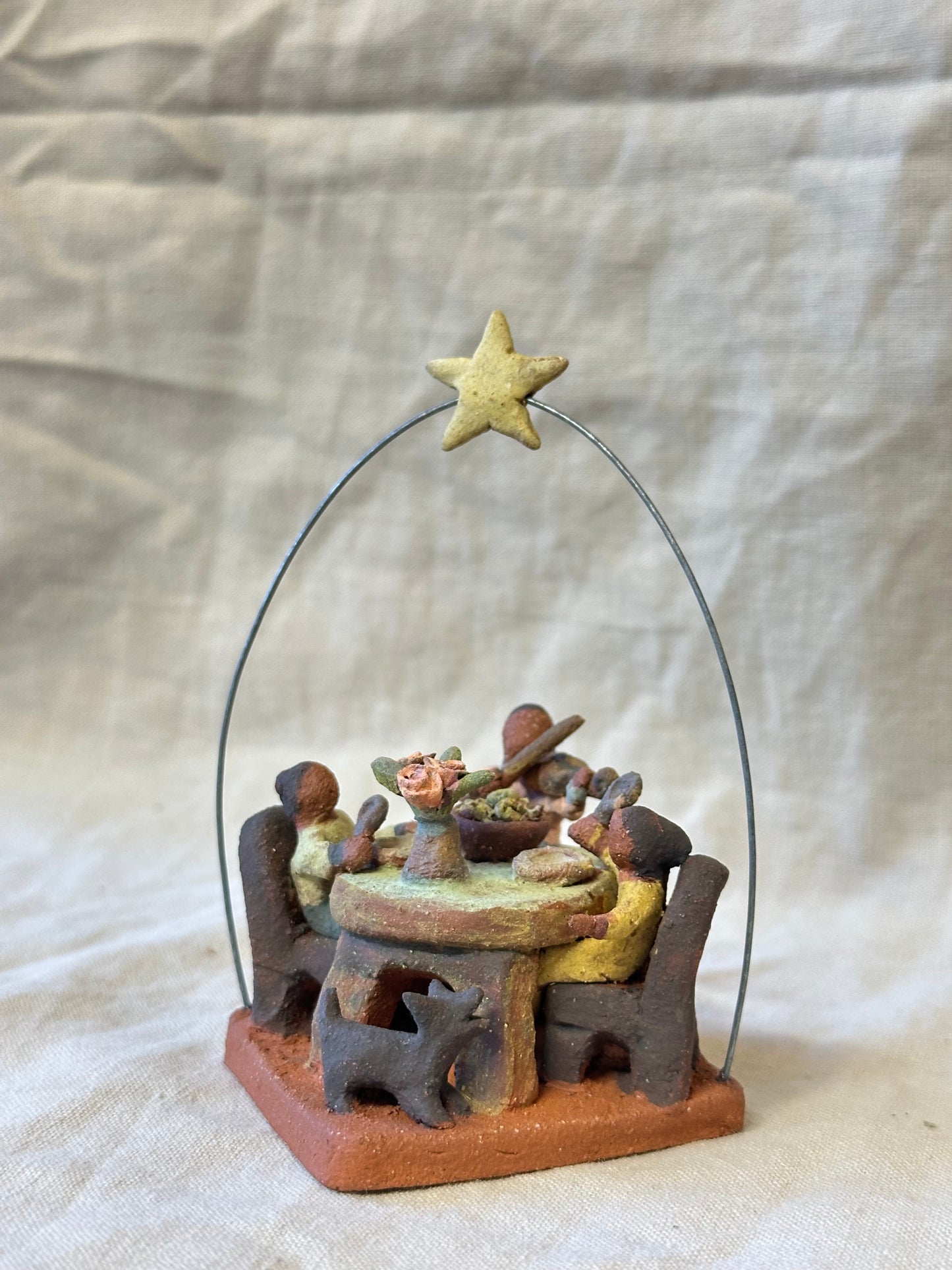 Sobremesa - miniature clay sculpture