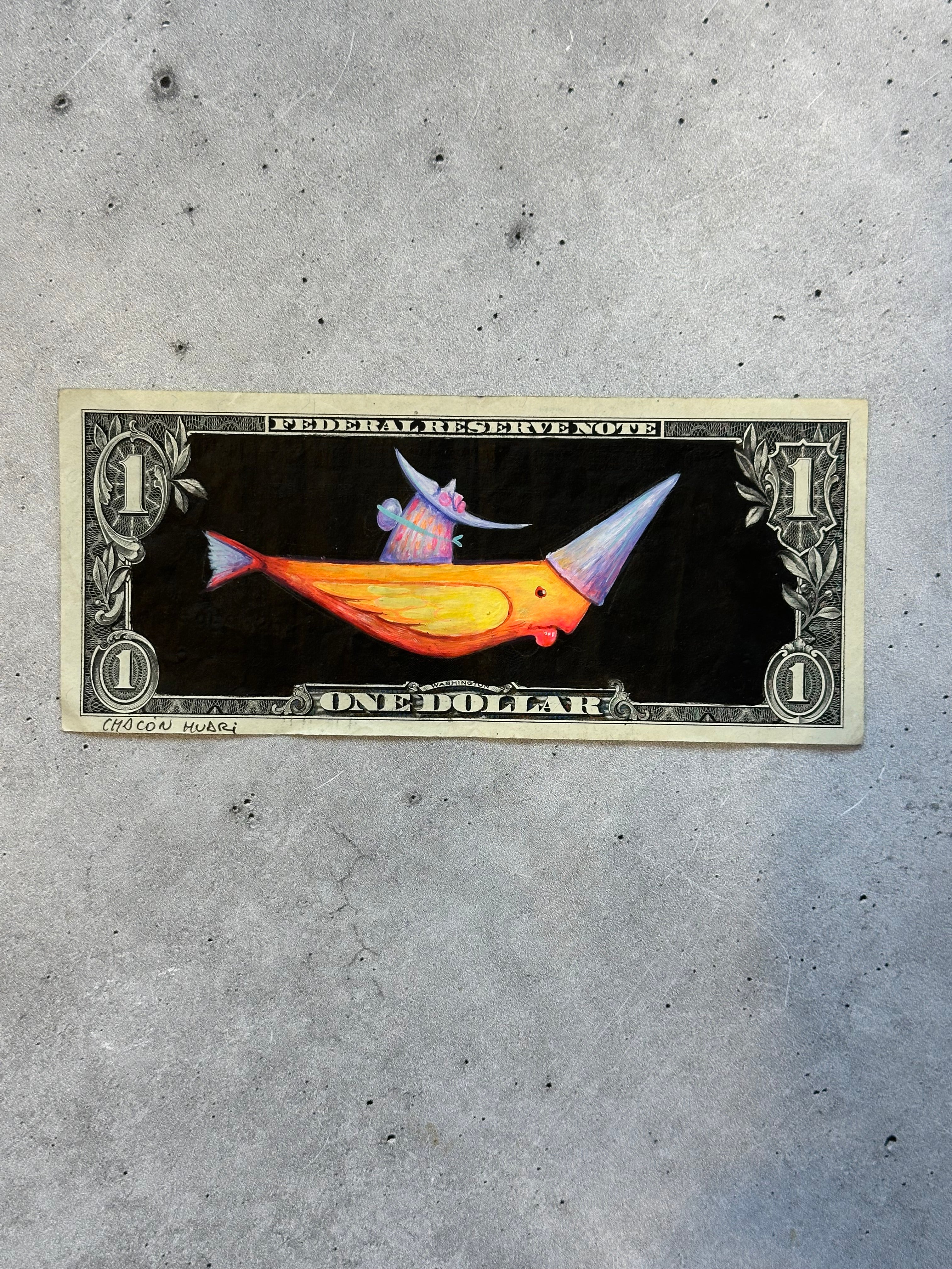Dollar Migrante - Original illustrations - Framed