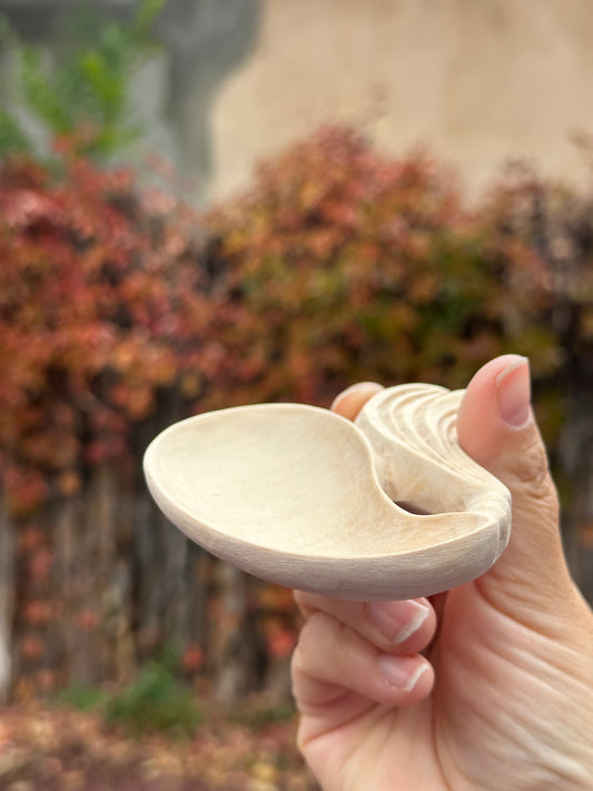 catchall ~ hand carved