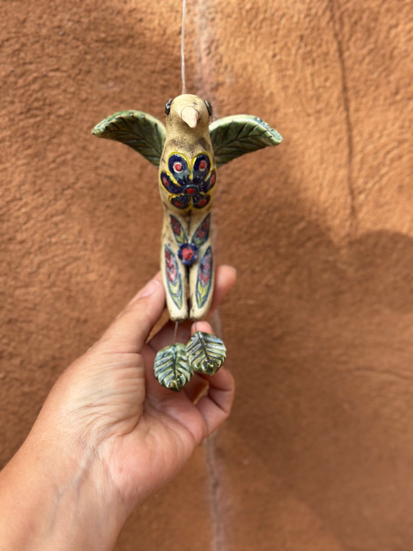 Long Tail Hummingbird - Flower design