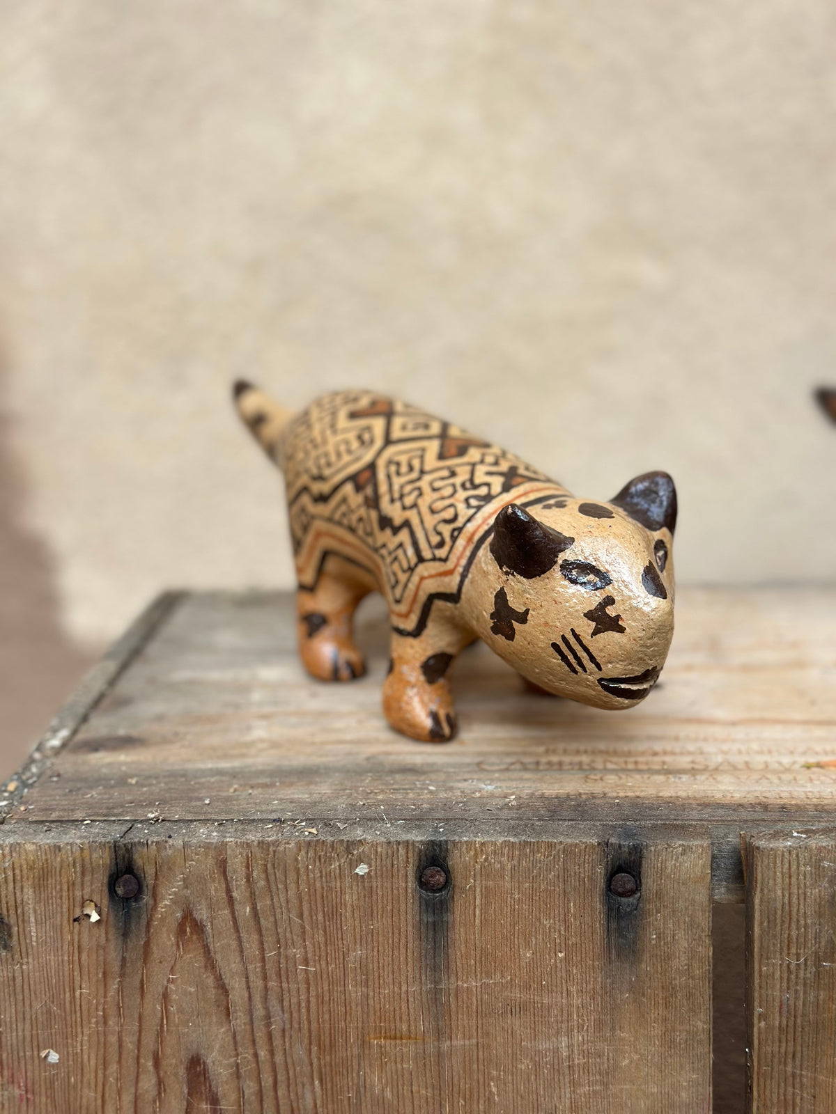 Jaguar - Shipibo Art
