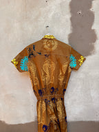 Screenprinted jumpsuit ~ X-Large