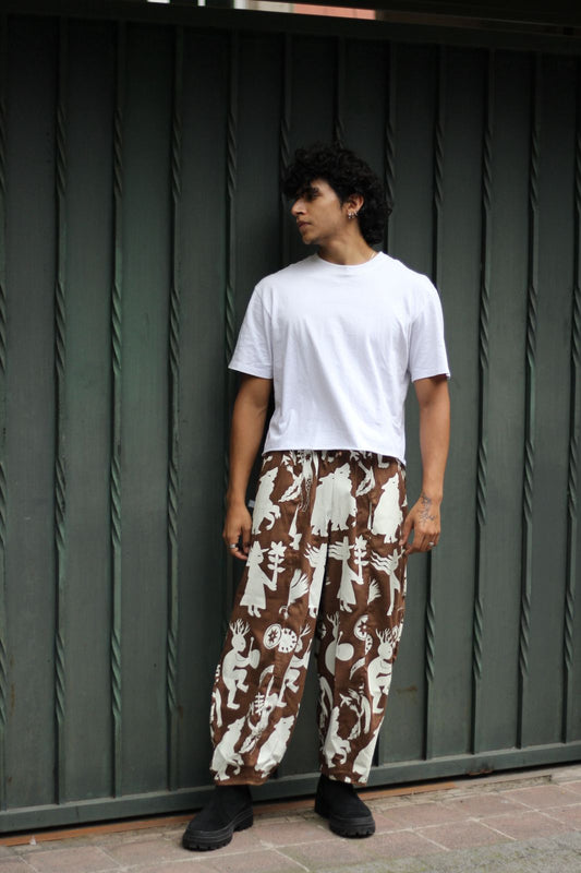 Pants ~ Large ~ Screen Printed