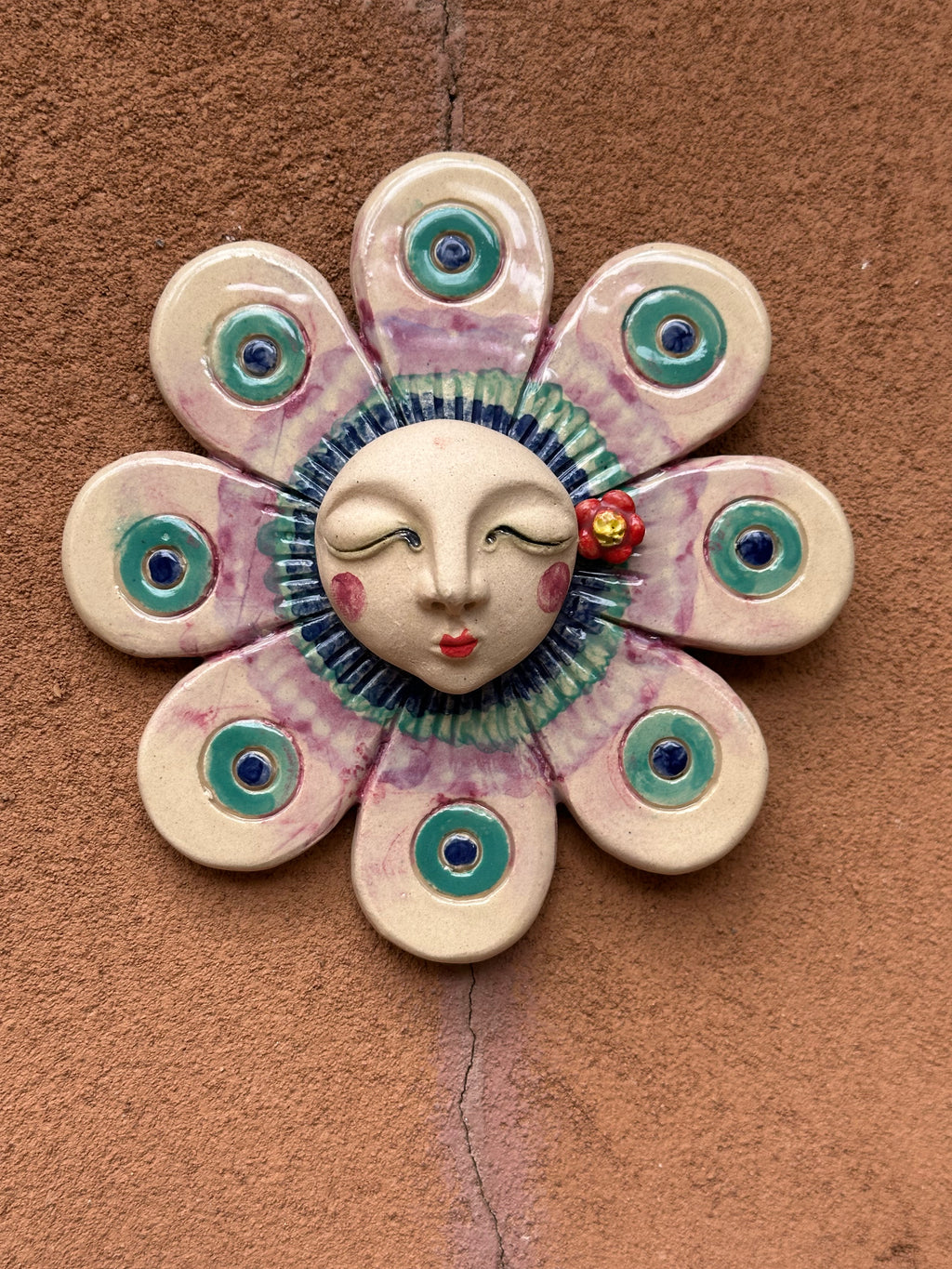 Flower Wall Art - Ceramic