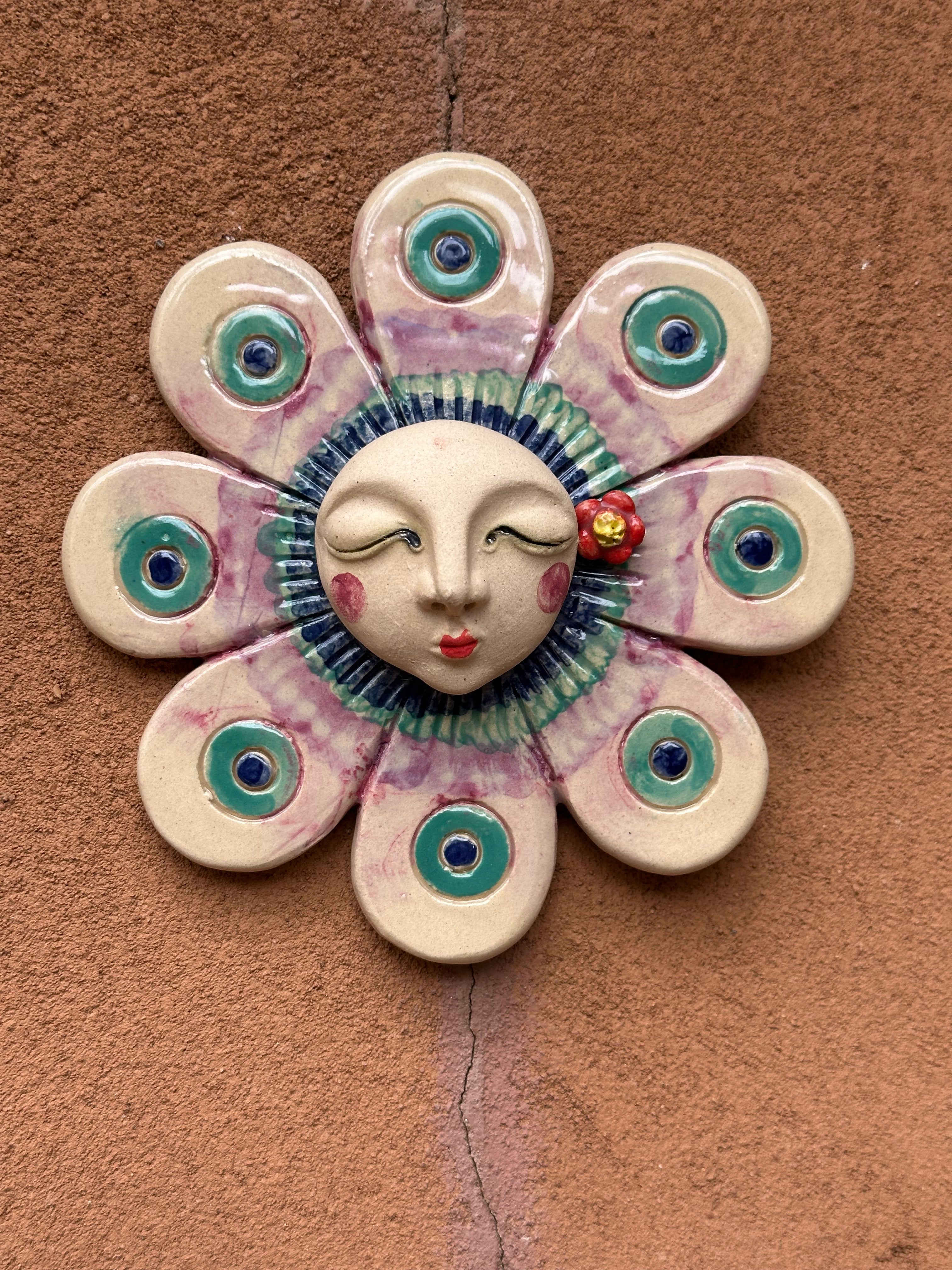 Flower Wall Art - Ceramic