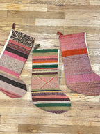 Stockings - solid color back - upcycled Andean Textiles