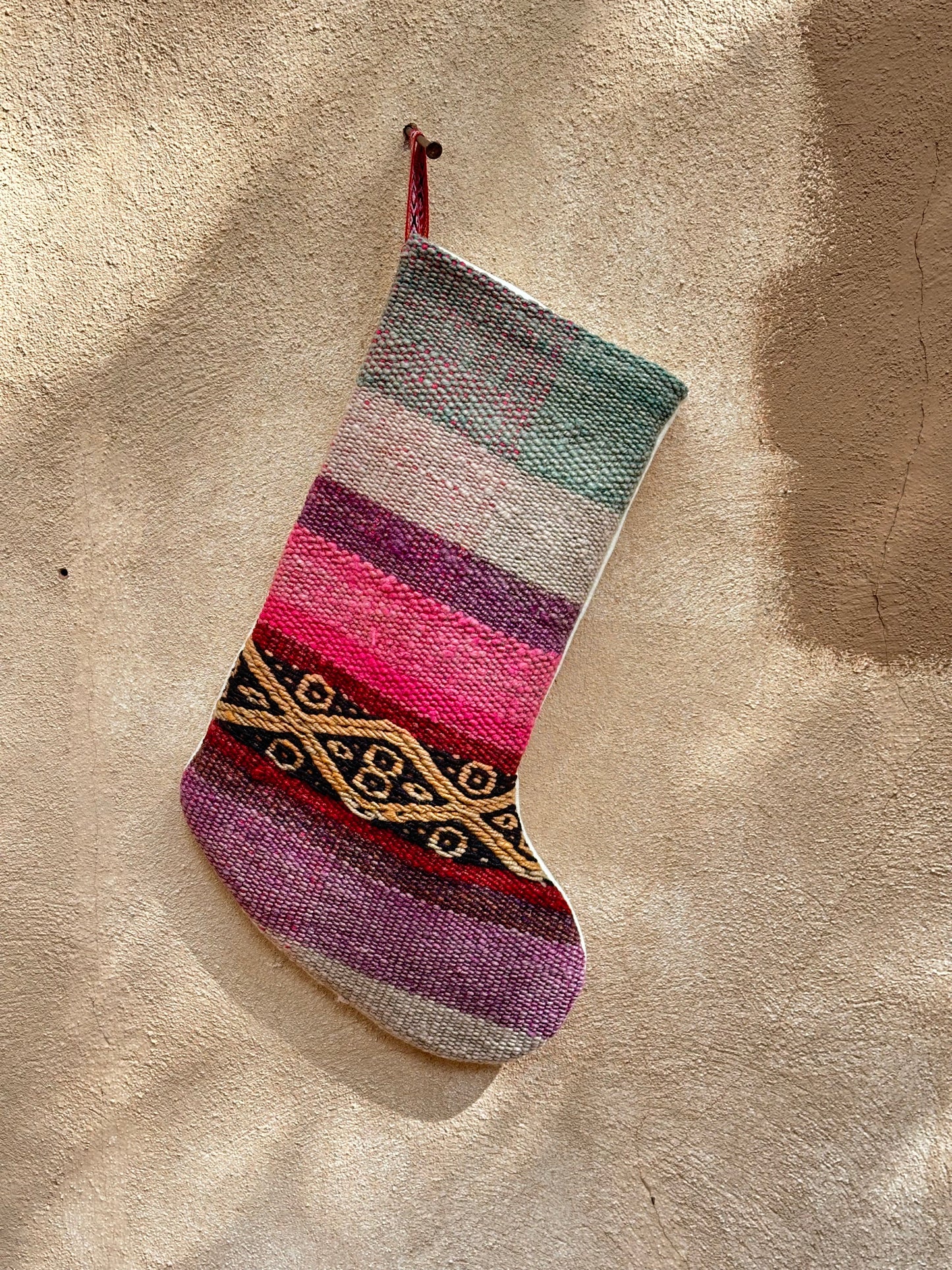 Stockings - solid color back - upcycled Andean Textiles