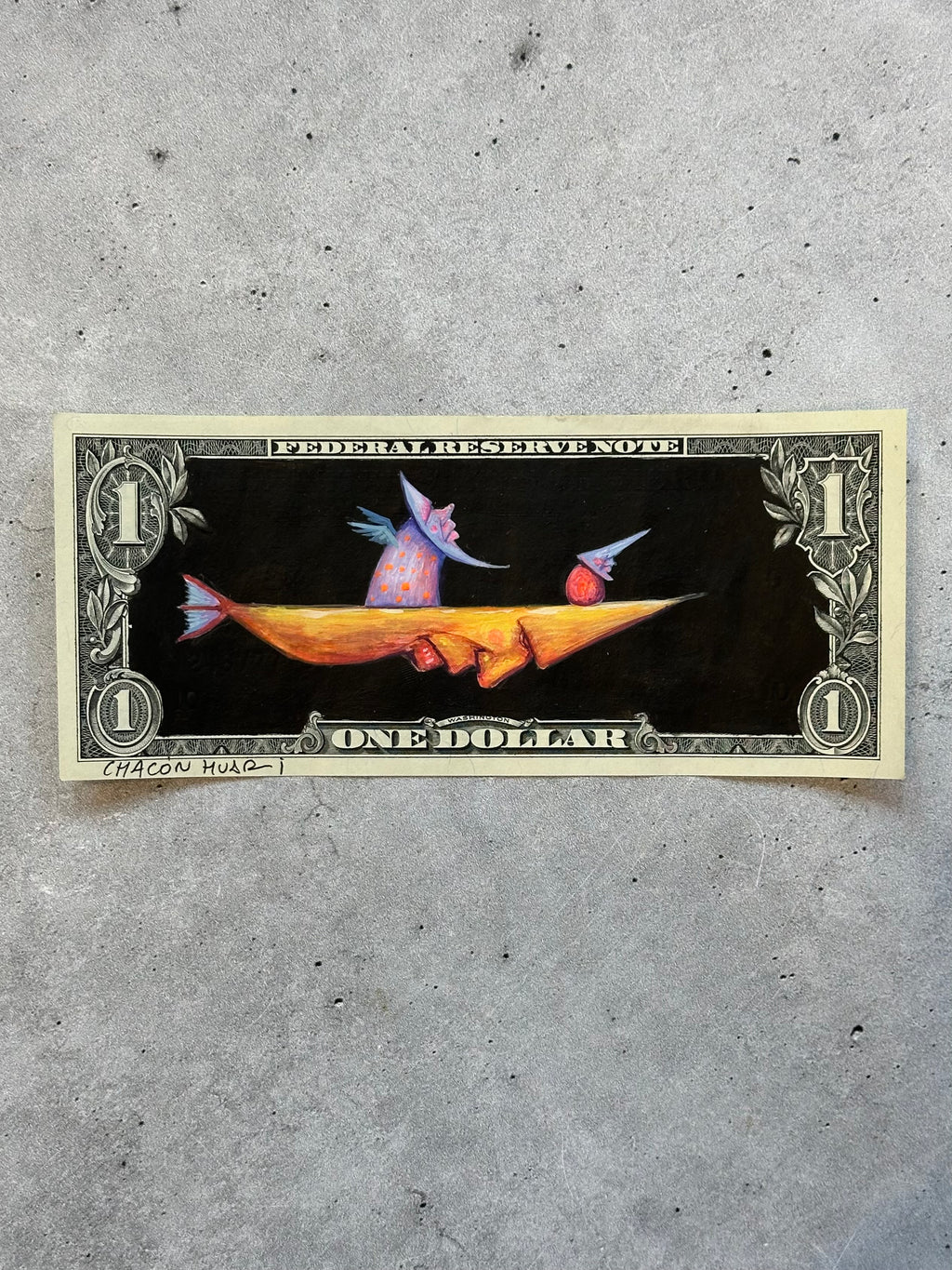 Dollar Migrante - Original illustrations - Framed