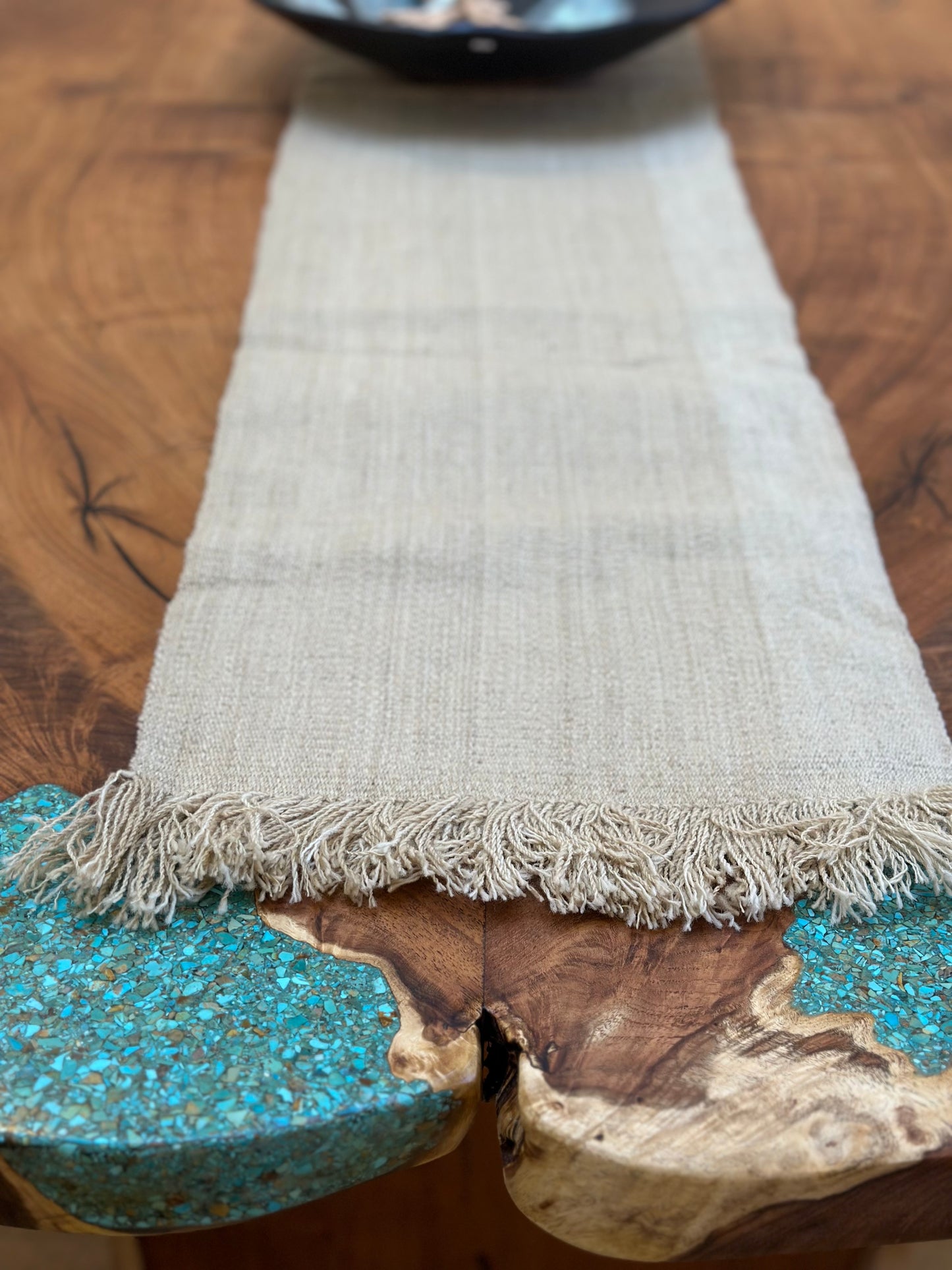 Table Runner - 100% sheep wool