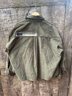Boxy Blazer Thick Green Corduroy
