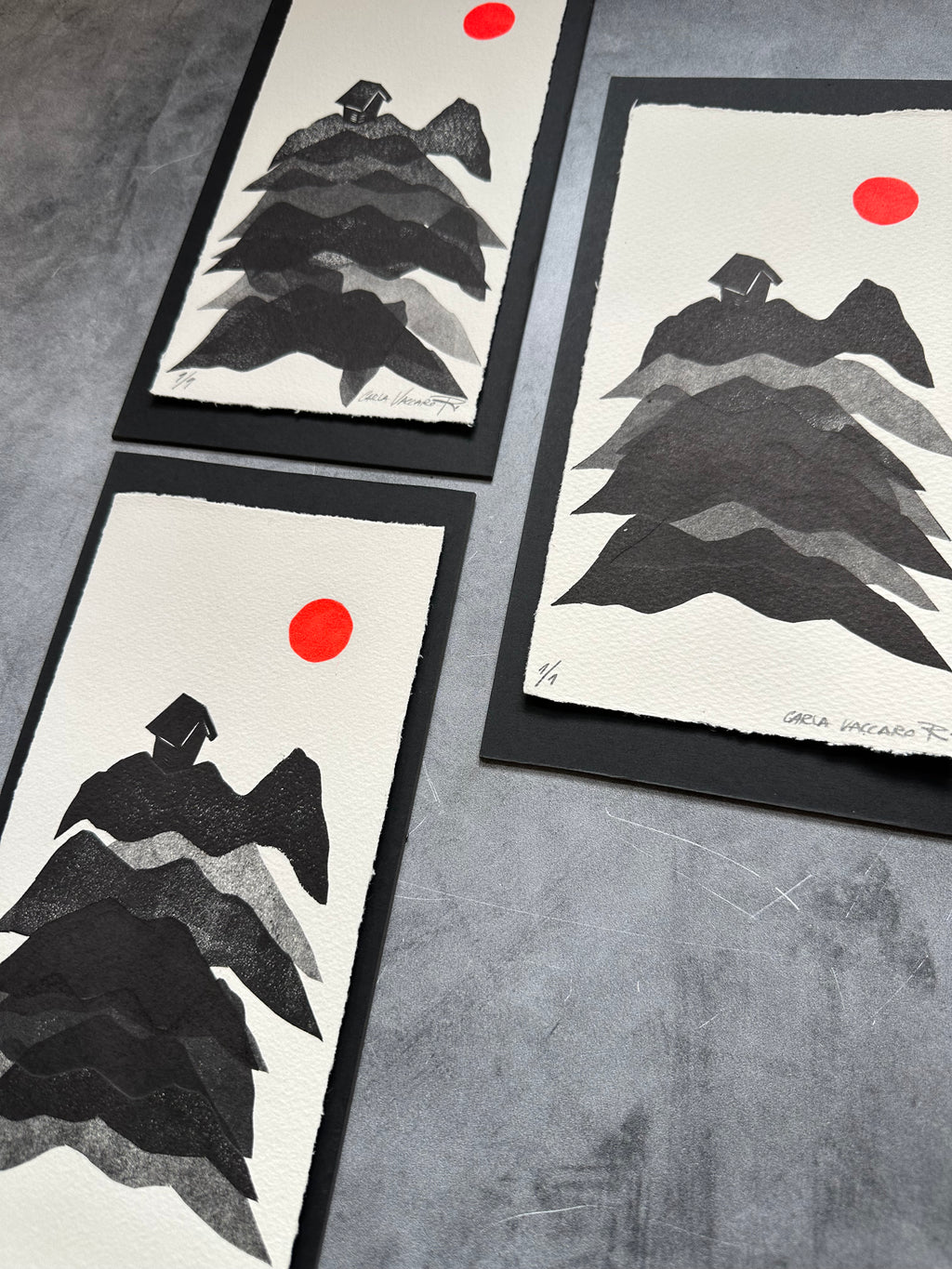 Serie Paraiso Andino - Lino Print 9” x 4.5”