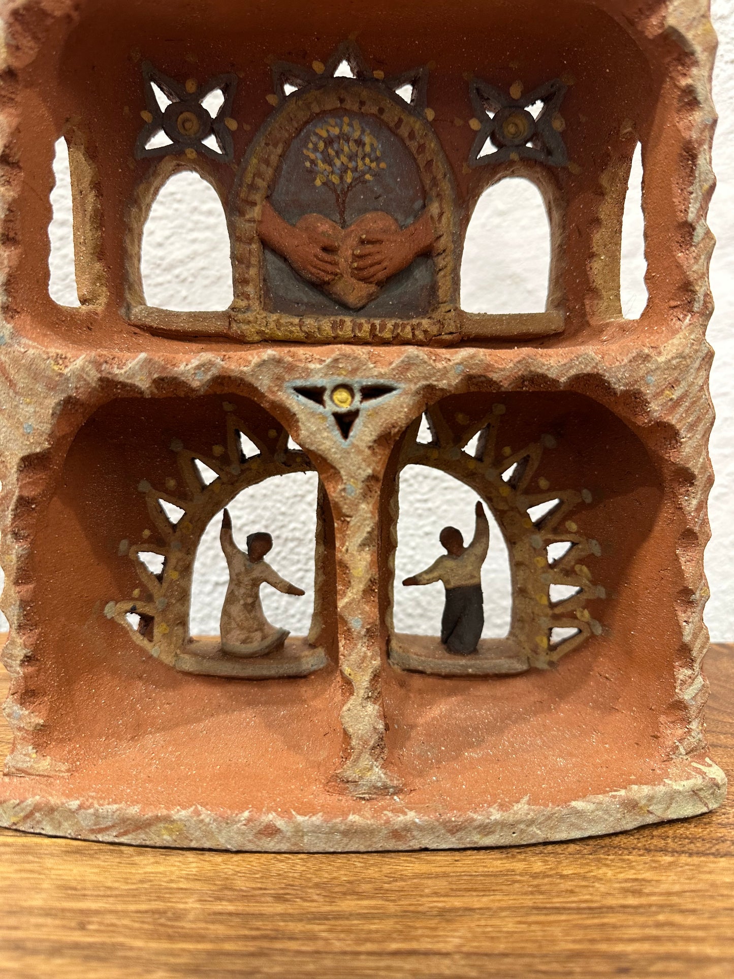 Tribute to Love Altar - Clay Sculptural Piece