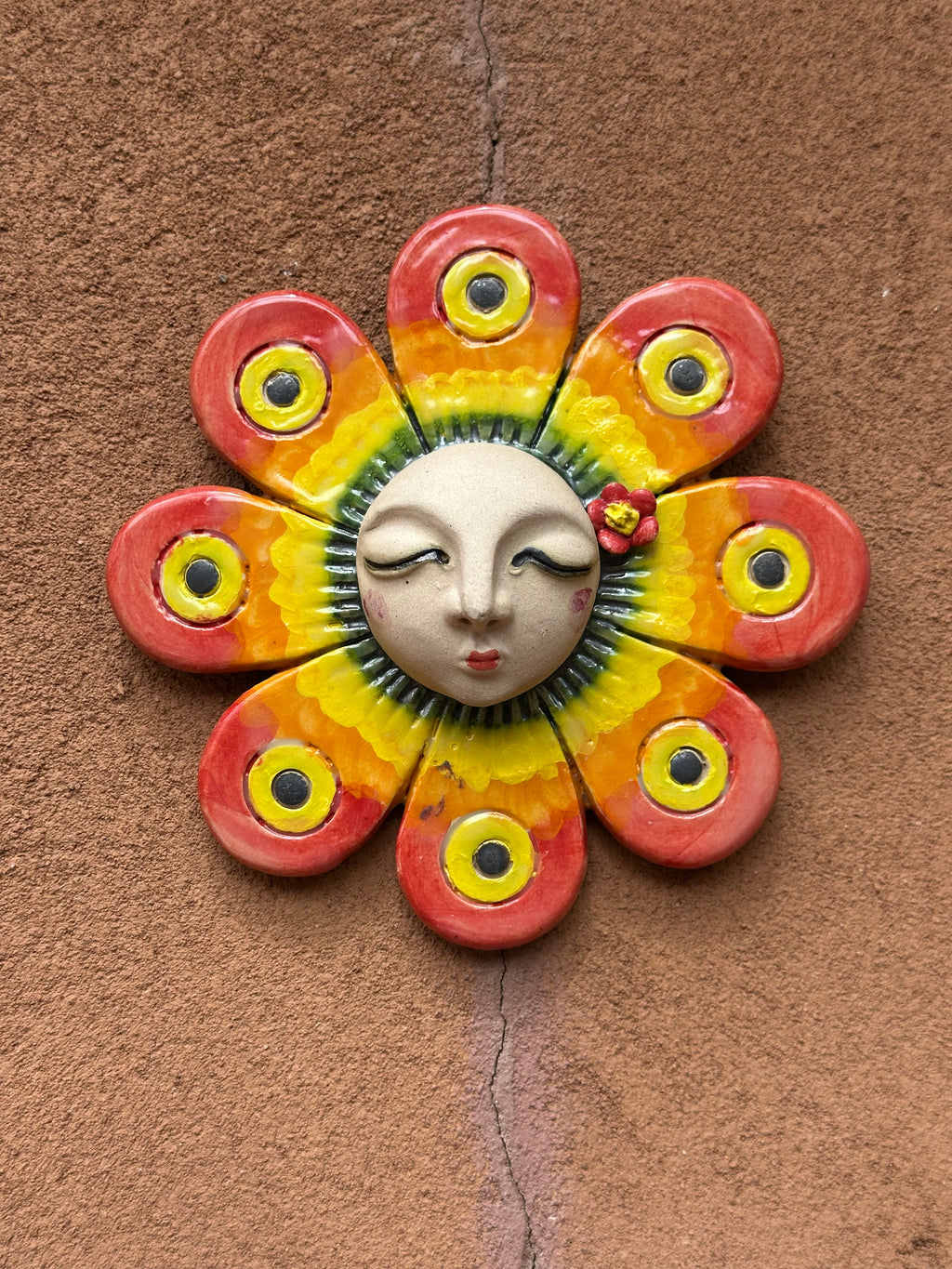 Flower Wall Art - Ceramic