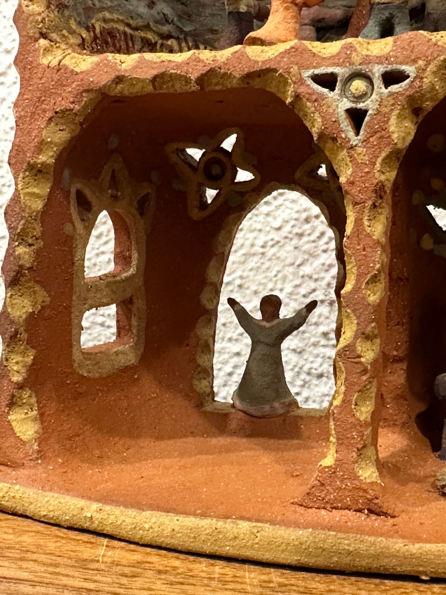 Family Time Altar - Clay Sculptural Piece