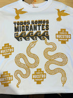 Boxy TShirt - Todos Somos Migrantes - Small