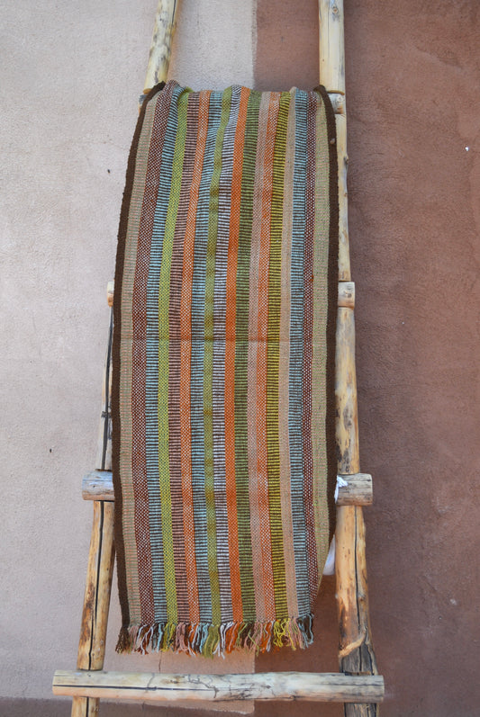 Table Runner Multicolor - Natural Dyed and 100% sheep wool