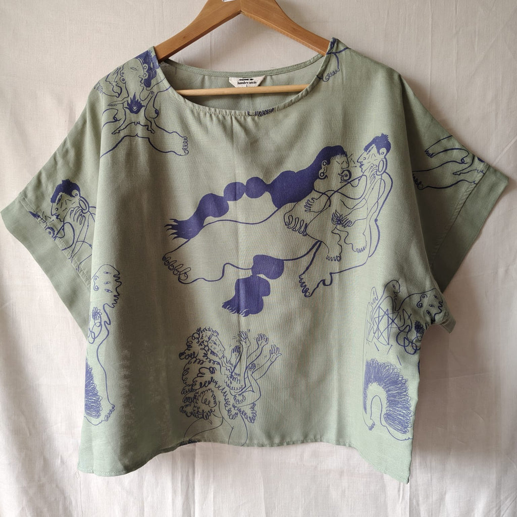 Kimono Shirts - Small - Screen Printed