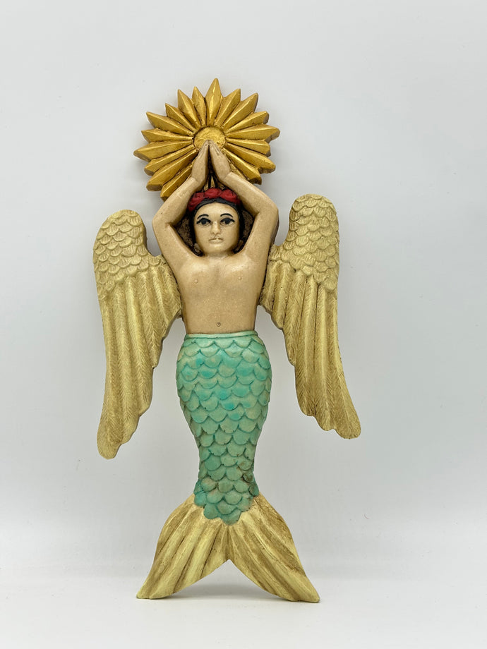 Sirena con alas