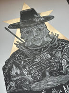 Resistencia - Linocut 16.5" x 23.5"