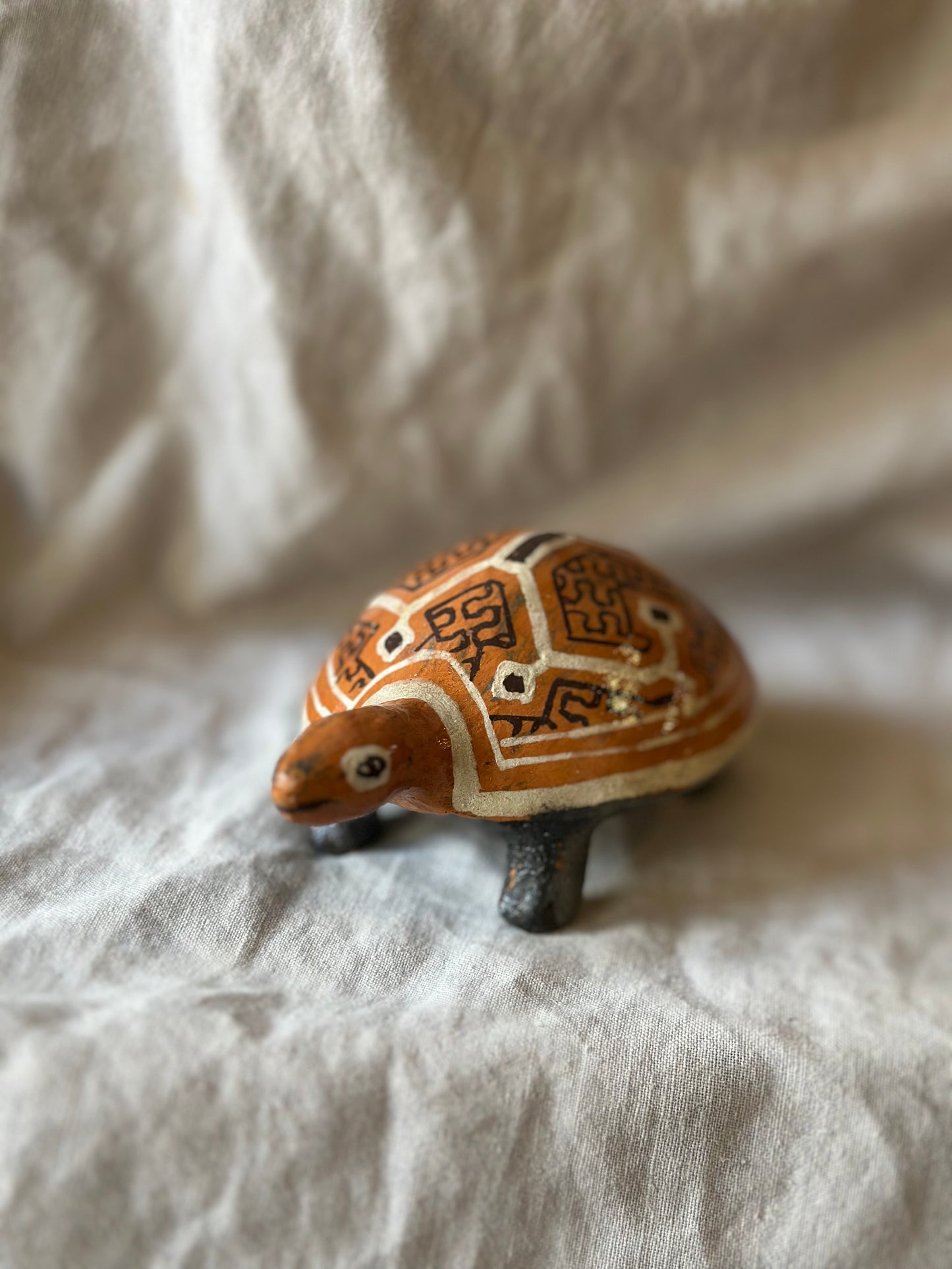 LShipibo Ceramic Turtle - two versions