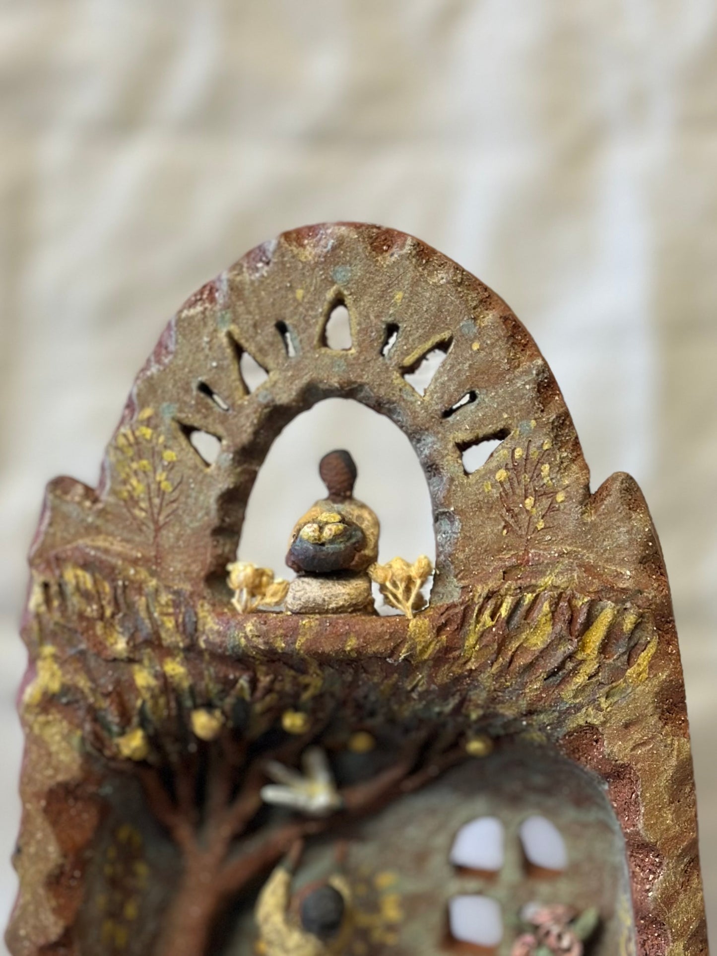 Little altar sculpture ~ Home