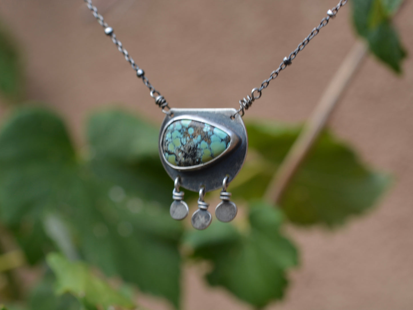 Blue Moon Turquoise Necklace