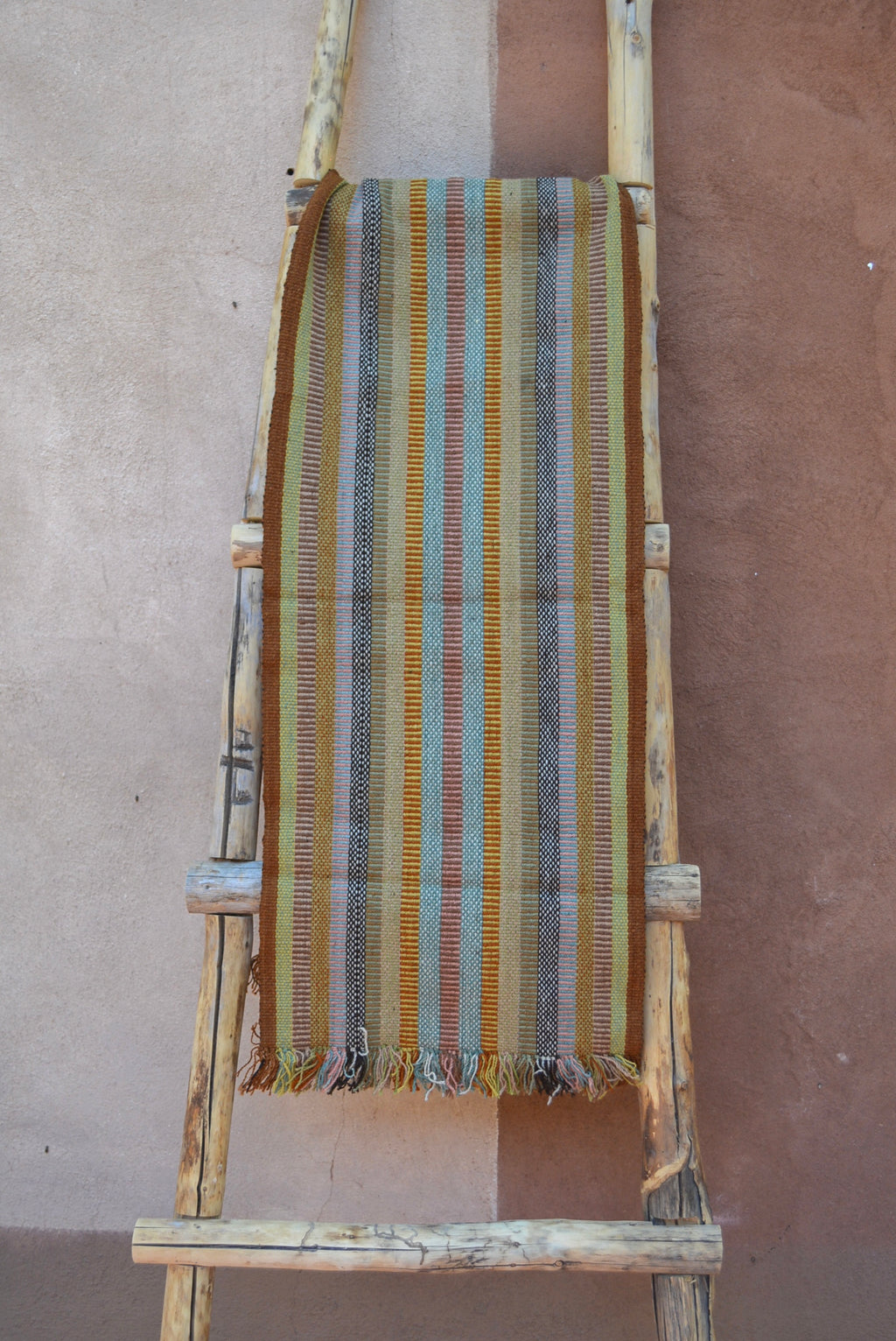 Table Runner Multicolor - Natural Dyed and 100% sheep wool