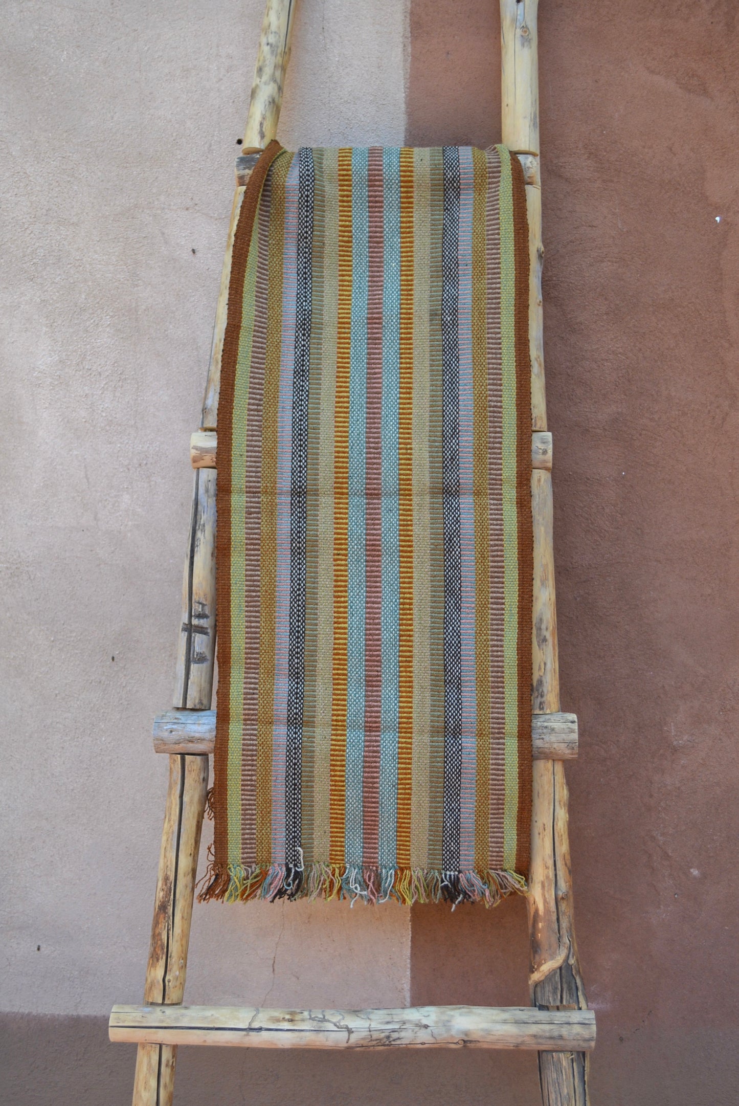 Table Runner Multicolor - Natural Dyed and 100% sheep wool
